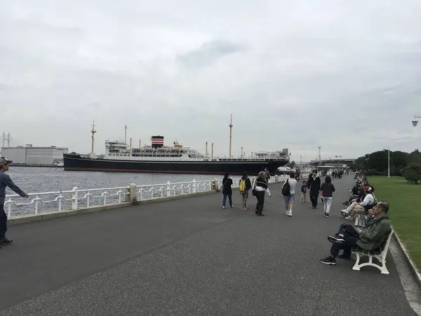 氷川丸の勇姿