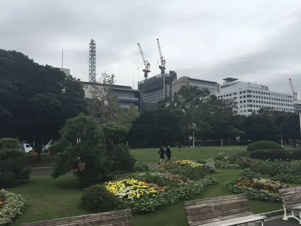 ハイアットリージェンシーが見えます。