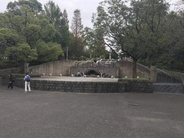 山下公園に戻りました。