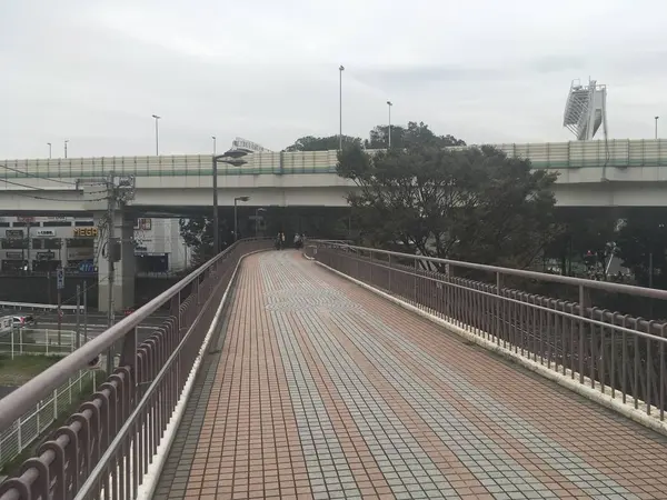 首都高の直ぐ下を潜ります。