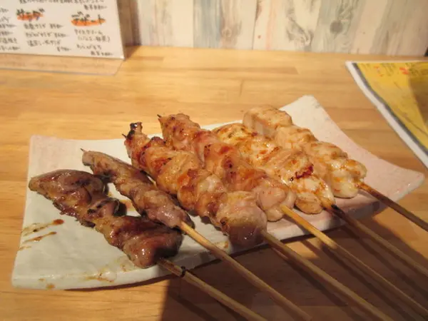 焼鳥三種盛り