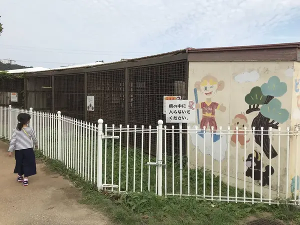 猿と鳥とヤギがいる