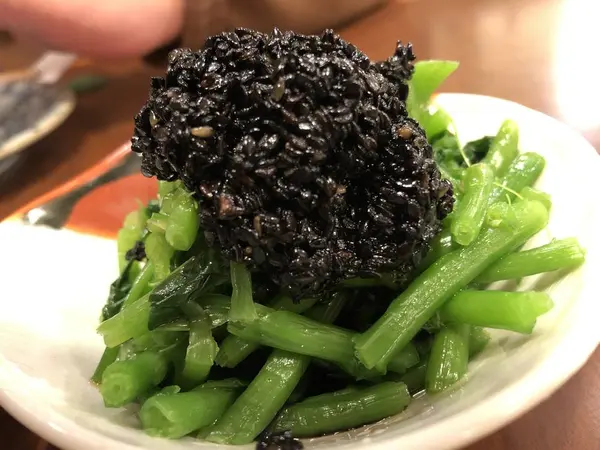 アスパラのごまかけ