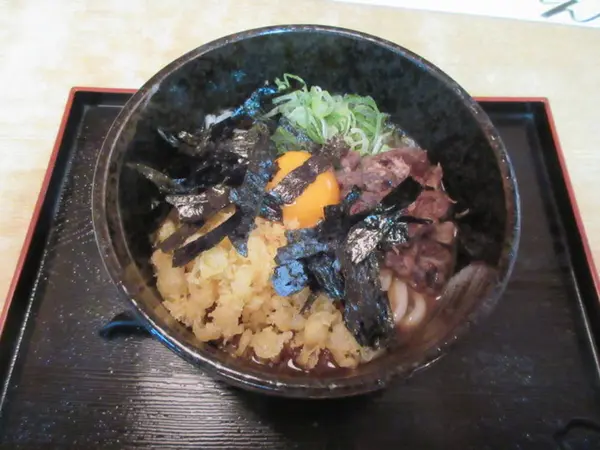 ぼっかけ牛すじうどん
