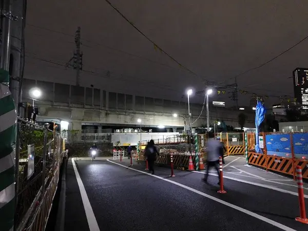 港湾側