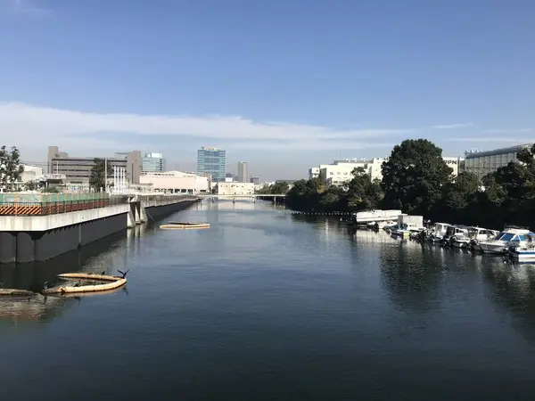 運河が多いです。
