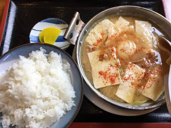 ホルモン鍋定食