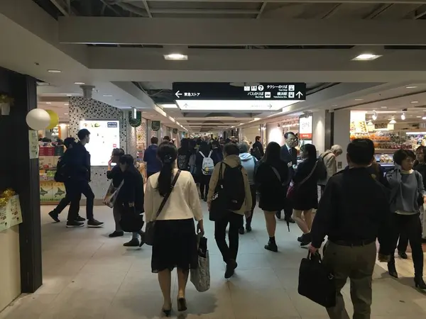 しかし、凄い人混み