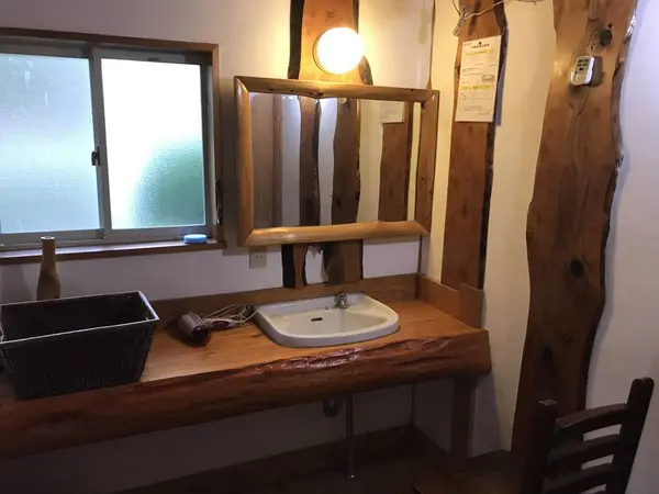 展望風呂の脱衣所