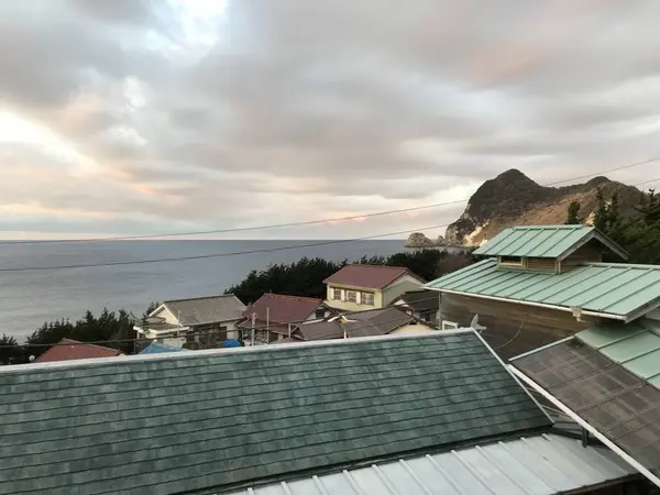 朝になりました。