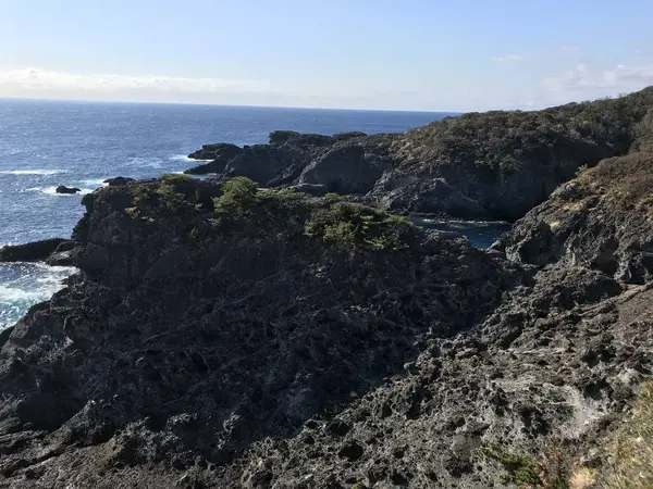 岩の重なりが凄い