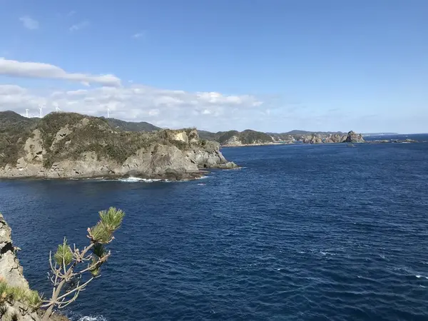 下田方面の眺望