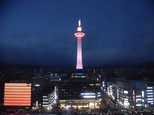 京都市内を一望