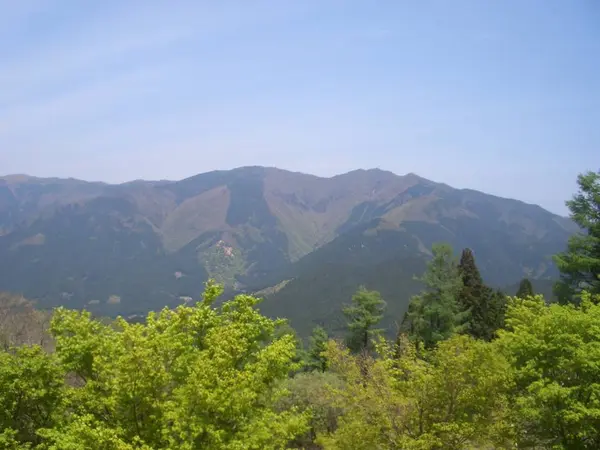 美作富士と呼ばれる日名倉山