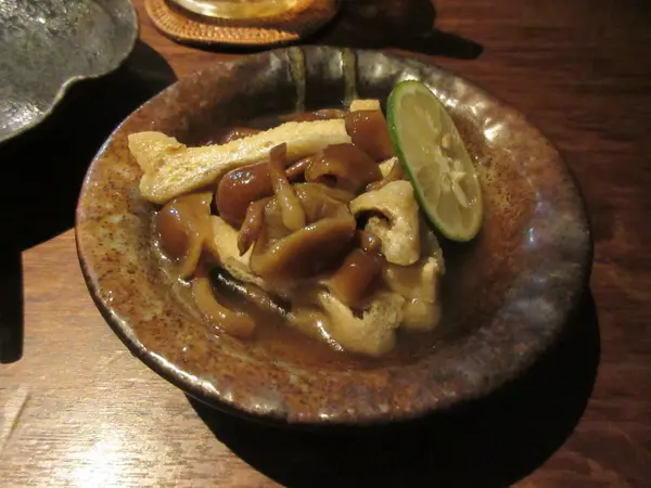 万願寺唐辛子とキノコの煮浸し