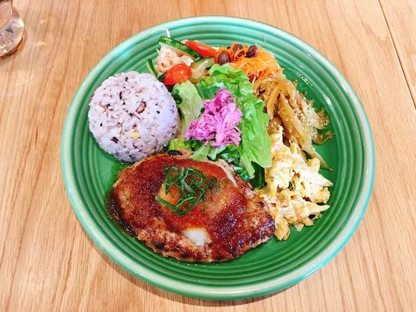 コラボプレート 和風ハンバーグ 1,100yen