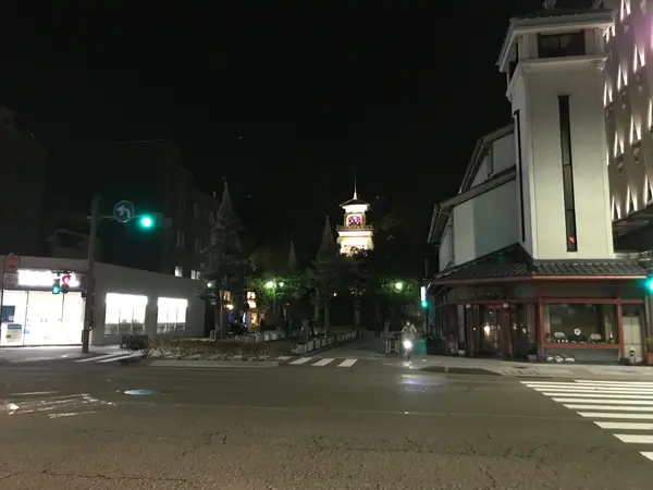 尾山神社ライトアップ