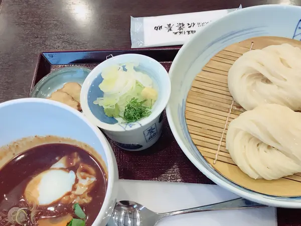 温玉肉味噌うどん