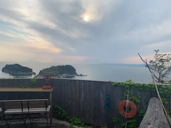 夕日が見れるカフェ