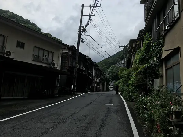 レトロな町並み