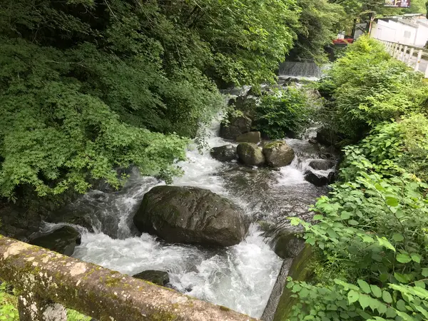 宿が見えたけど・・・