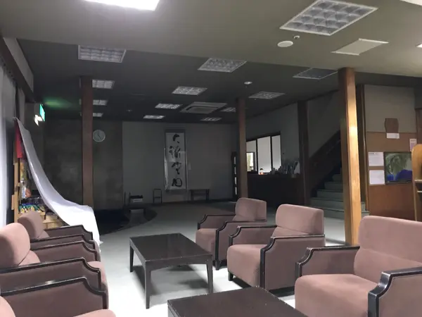ロビーからの帳場