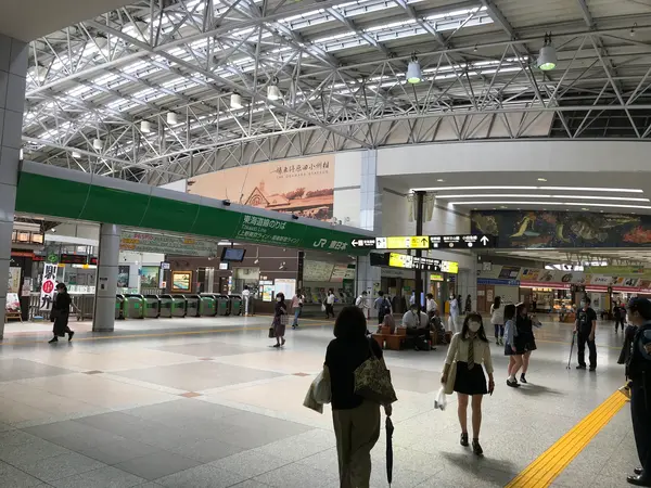 小田原駅到着