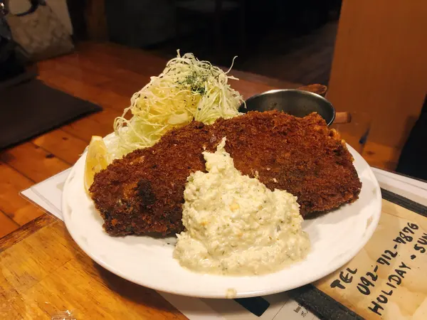 サバのフライ　タルタルソース添え