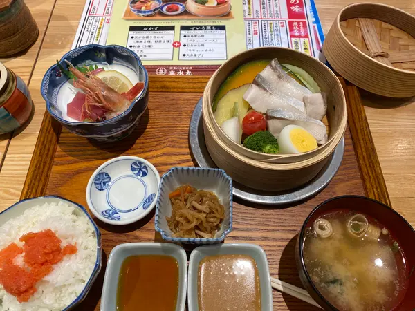 せいろ蒸し定食