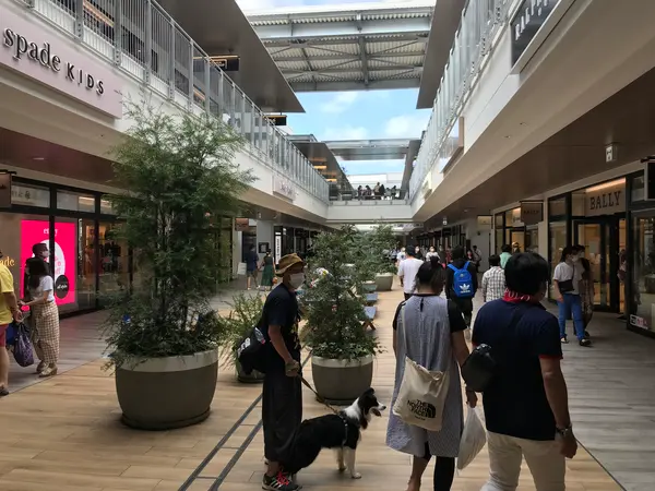 二階、三階は半屋内