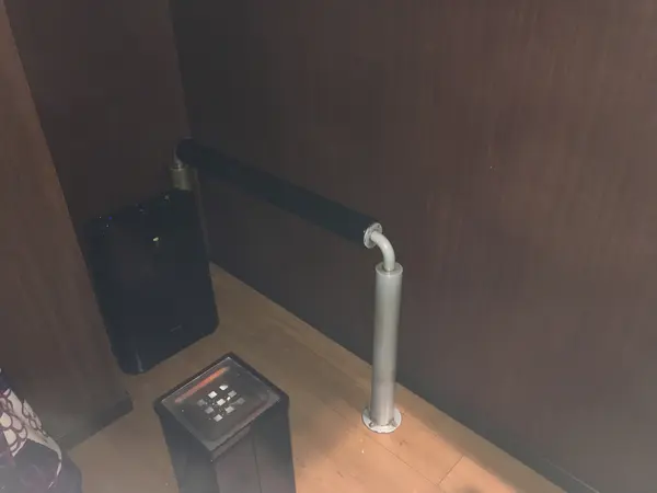 この狭さw