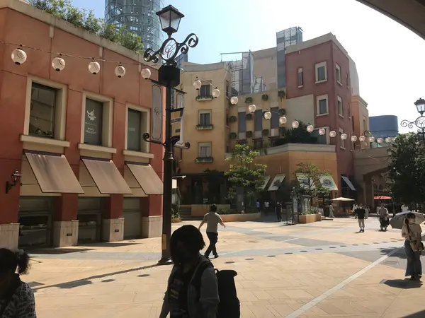 イタリア風味の街並み