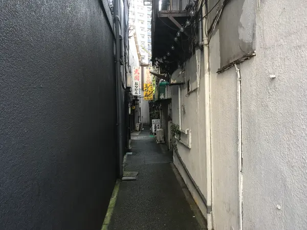 うっは、筆者好みの路地裏w