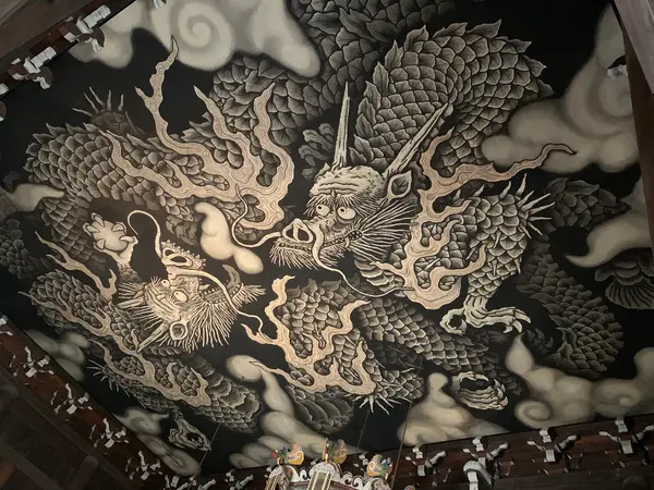 双龍図