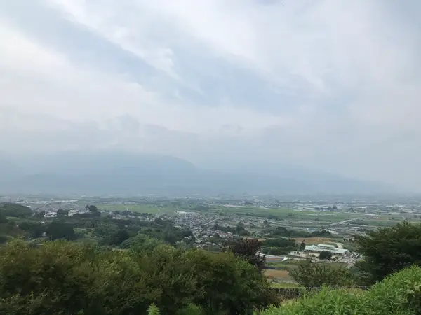 駐車場からの景色