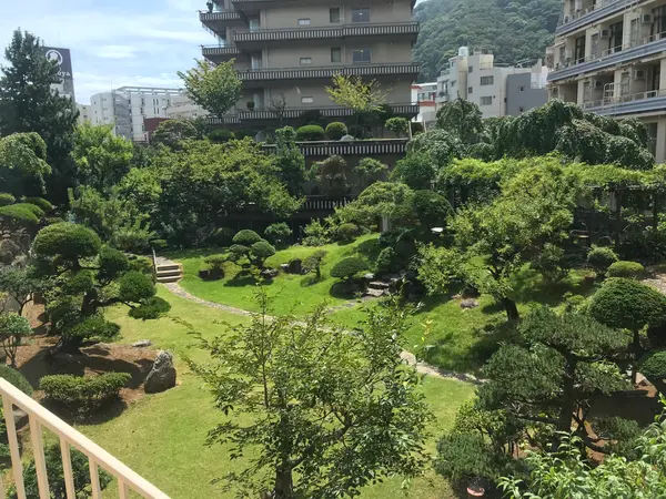 熱海金城館、満足の宿でした。