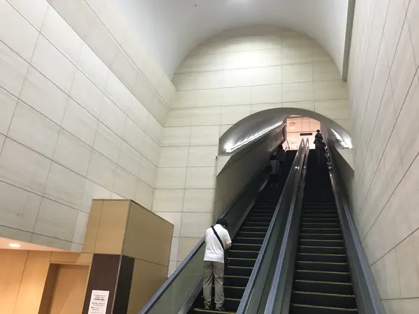 下から撮ったスキップゲート