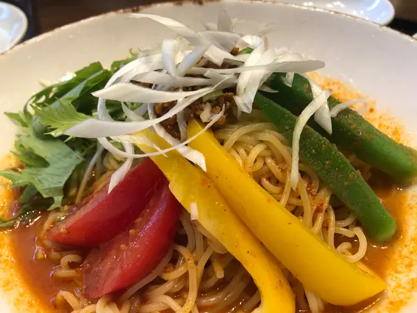 夏野菜冷やし坦々麺