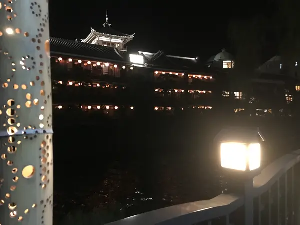 夜のお散歩