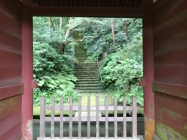 仁王門を右回りに