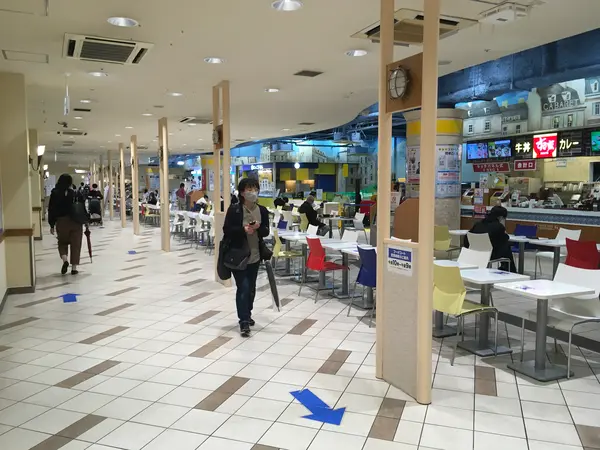 フードコートです。