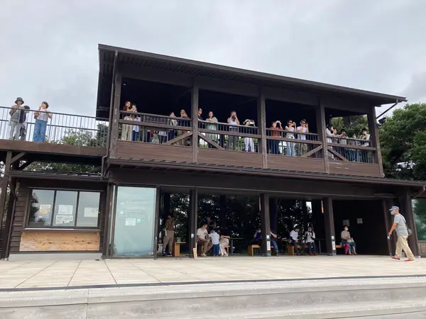 展望台にはカフェテラスもあります。