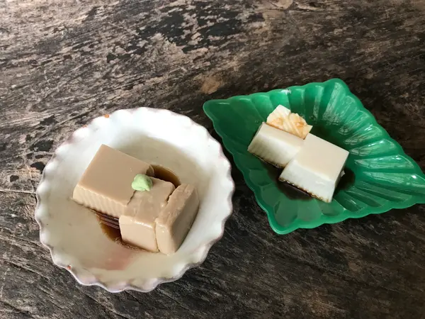 ゴマ豆腐、湯葉豆腐