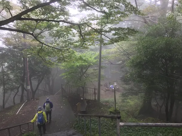ココから先は登山道