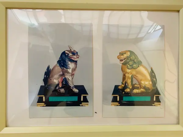 狛犬と獅子