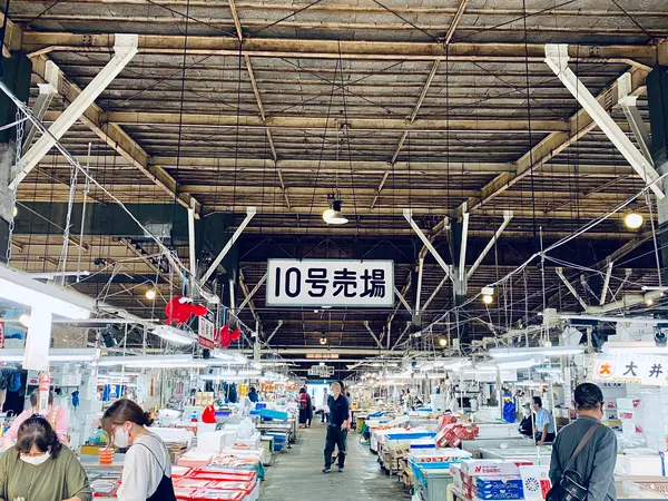 市場の様子①