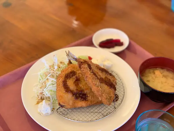 アジフライ定食