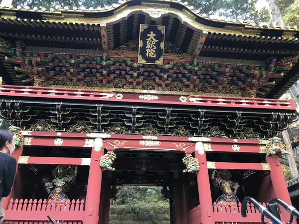 出ました、二天門