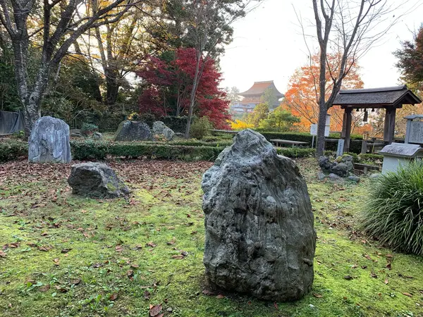 吉水神社書院縁側からの眺め