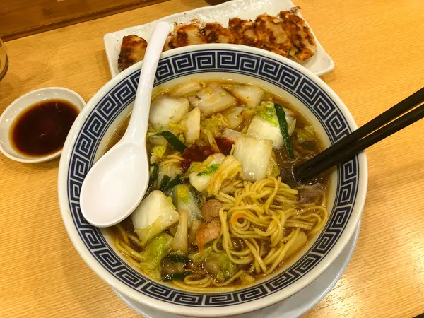 タンメンと餃子